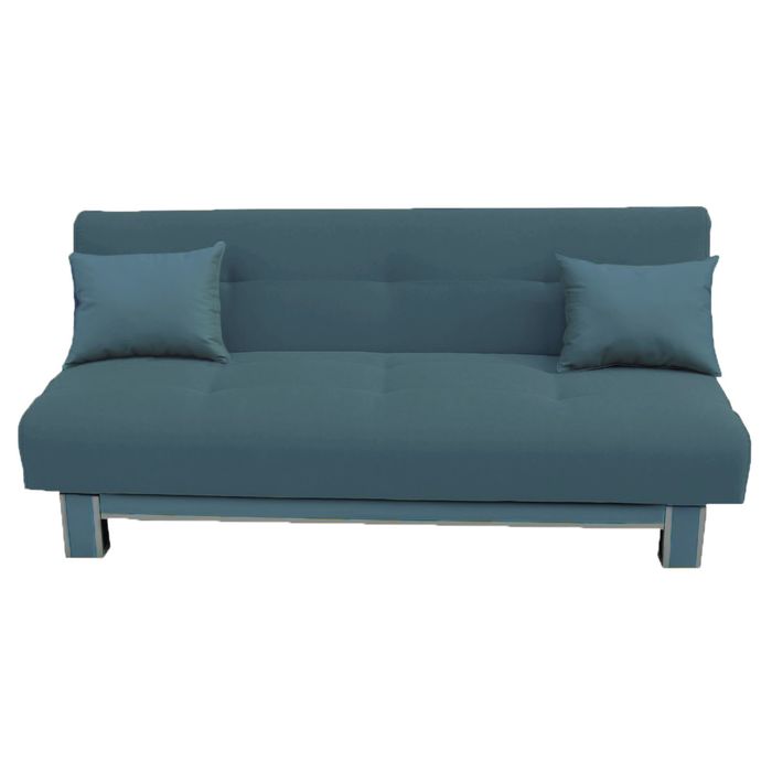 Диван-кровать "Поло-эконом" 1920 х 970 х 860 мм, ткань, цвет azure