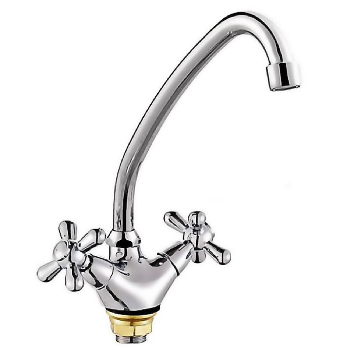 Смеситель для кухни Cron CN4625-3, хром