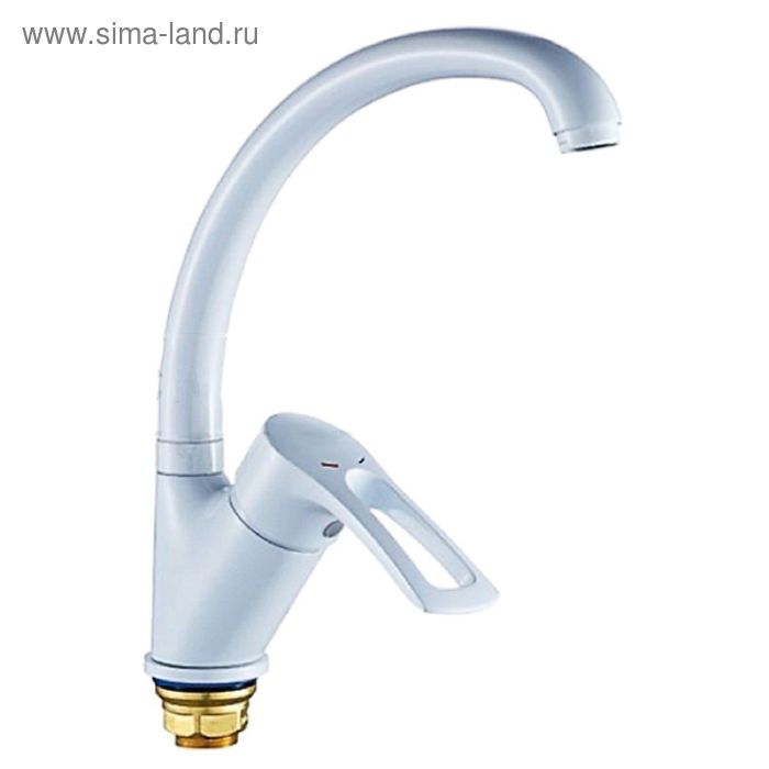 

Смеситель для кухни Cron CN77318-WC, белый