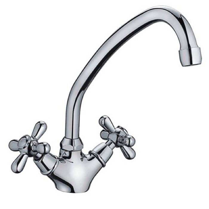 Cмеситель для кухни Haiba HB4125, хром