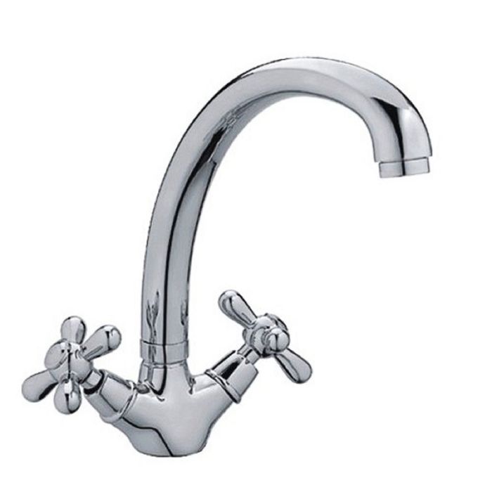 Cмеситель для кухни Haiba HB4325, хром