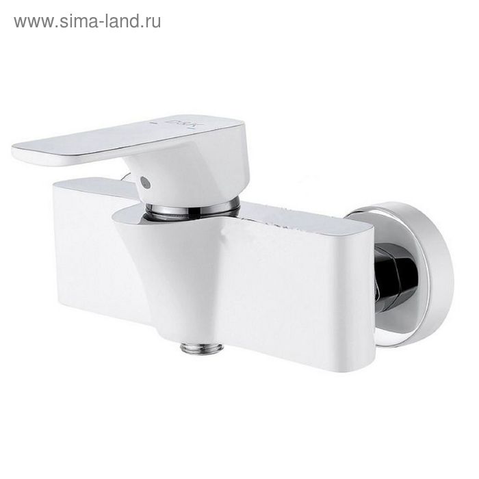Смеситель для душа DK DA1433116 однорычажный белыйхром 12296₽