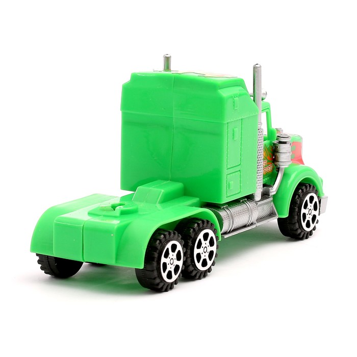 Грузовик инерционный "Тягач", цвета МИКС