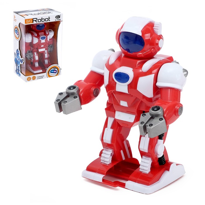 Робот «Марсианин», ходит, световые и звуковые эффекты, цвета МИКС