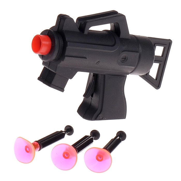 Пистолет "Хеппи", стреляет присосками, МИКС