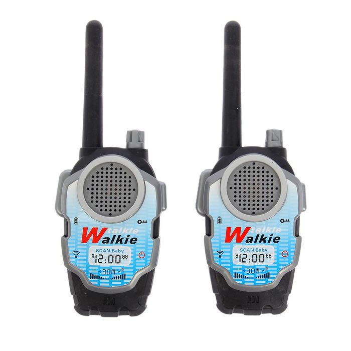 Набор раций "Приём", работает от батареек, МИКС