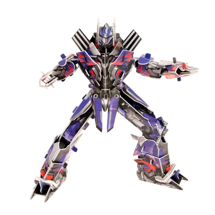 Конструктор 3D «Автобот», 110 деталей, МИКС