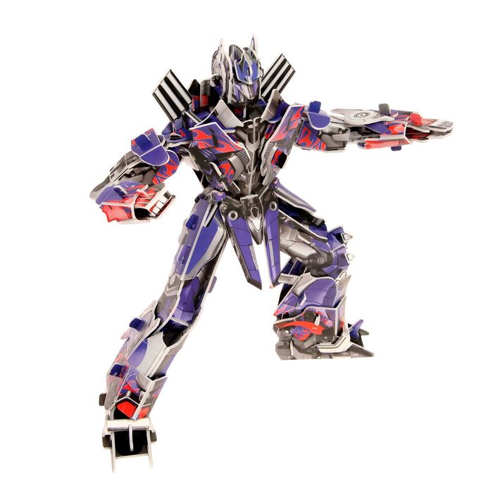 Конструктор 3D «Автобот», 110 деталей, МИКС