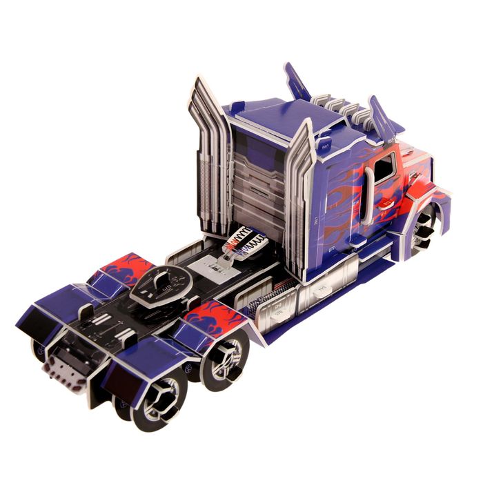 Конструктор 3D «Автобот», 110 деталей, МИКС