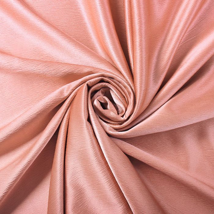 Штора портьерная "Этель" ширина 135 см, высота 250 см, цвет розовый, глянцевая