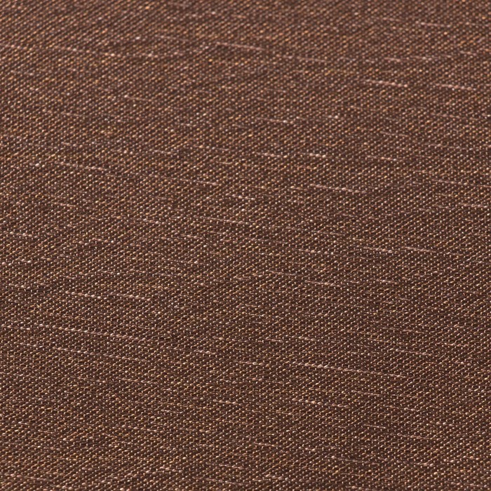 Штора портьерная "Этель" ширина 200 см, высота 250 см, цвет шоколадный, глянцевая