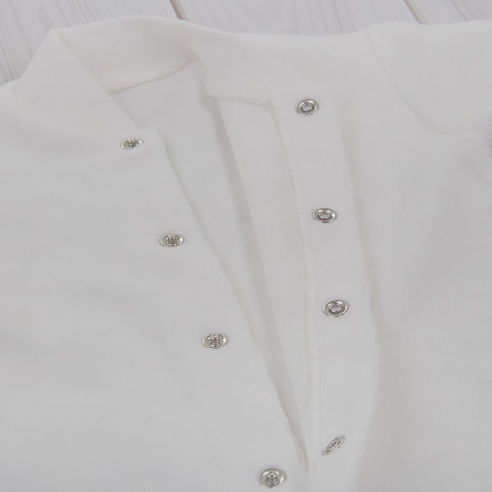 Комбинезон детский, рост 80 см, цвет молочный (арт. Км-252-05_М)