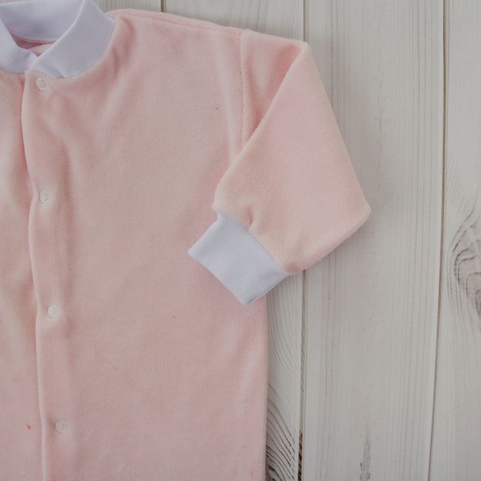 Комбинезон детский, рост 86 см, цвет розовый (арт. Км-252-05, _М)