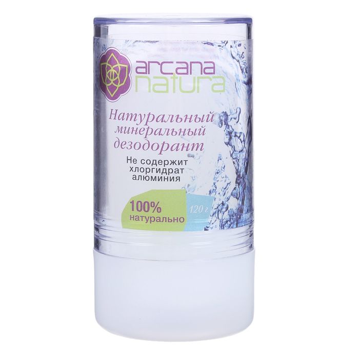 Дезодорант Arcana Natura, минеральный, 120 г
