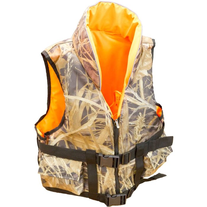 Жилет "Командор" двусторонний, 5 карманов, воротниковая стойка, до 120 кг, р.56-60