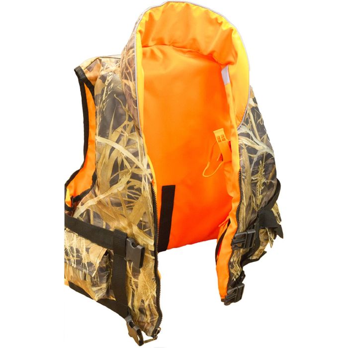 Жилет "Командор" двусторонний, 5 карманов, воротниковая стойка, до 120 кг, р.56-60