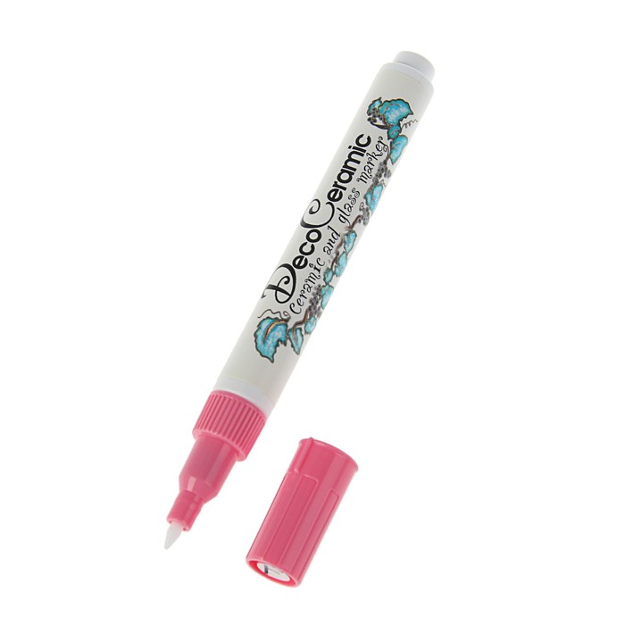 Маркер для декора стекла и керамики Marvy 333 4.0 9 розовый