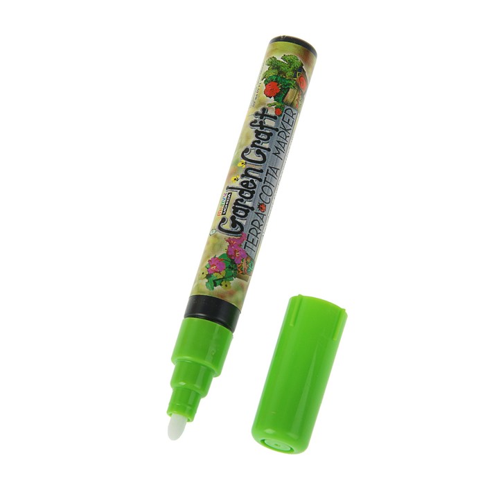 Маркер перманентный для декора дерева и пористых поверхностей Marvy 310 6.0 салатовый