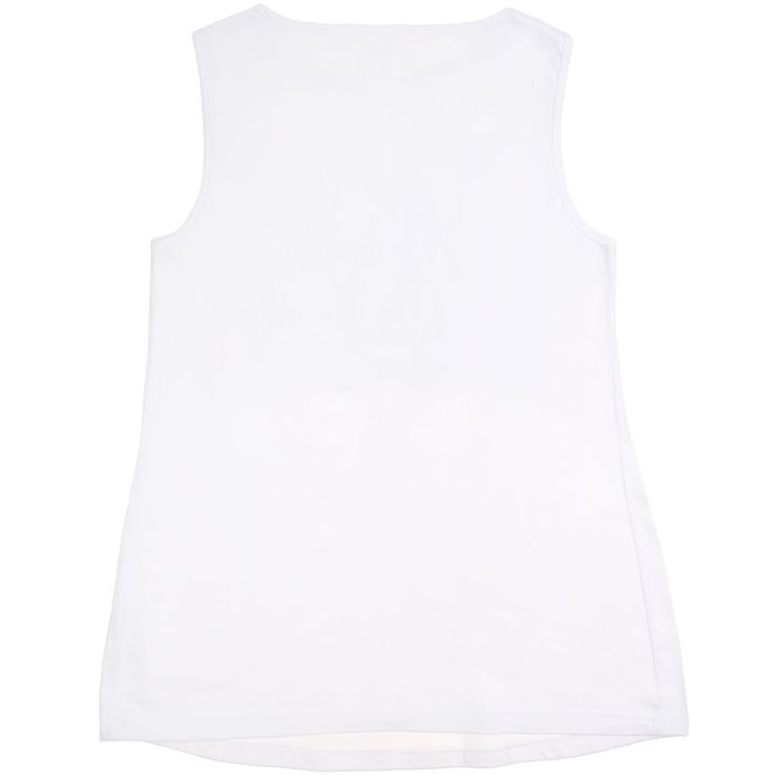 Майка женская Collorista "Колье" р-р L(48), бел, хлопок 95%, лайкра 5%