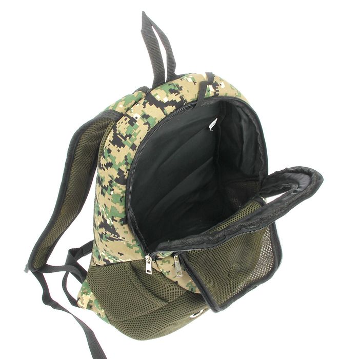 Рюкзак для переноски животных с откидным окном на магните, 37,5 х 16 х 42 см, зеленый