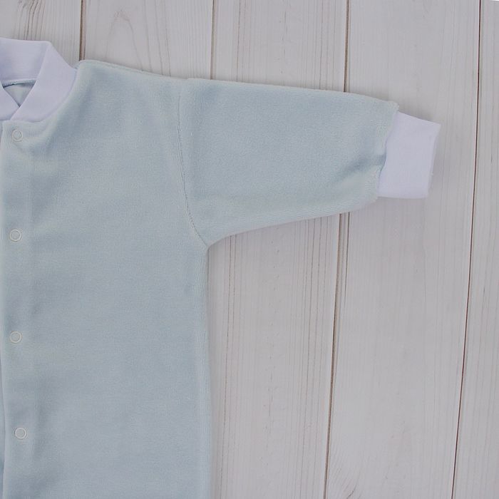 Комбинезон детский, рост 86 см, цвет голубой (арт. Км-252-05_М)