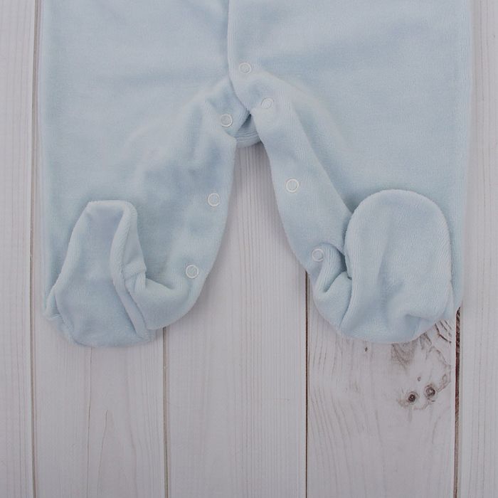 Комбинезон детский, рост 86 см, цвет голубой (арт. Км-252-05_М)