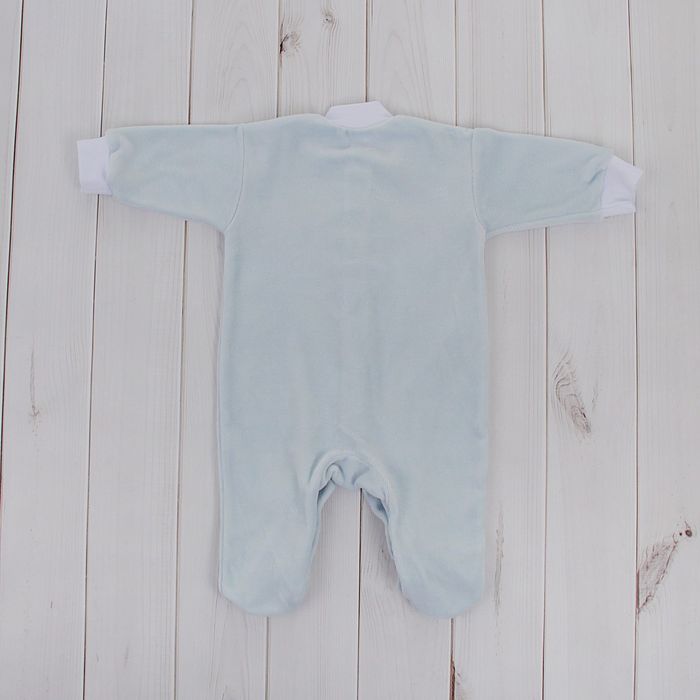 Комбинезон детский, рост 86 см, цвет голубой (арт. Км-252-05_М)