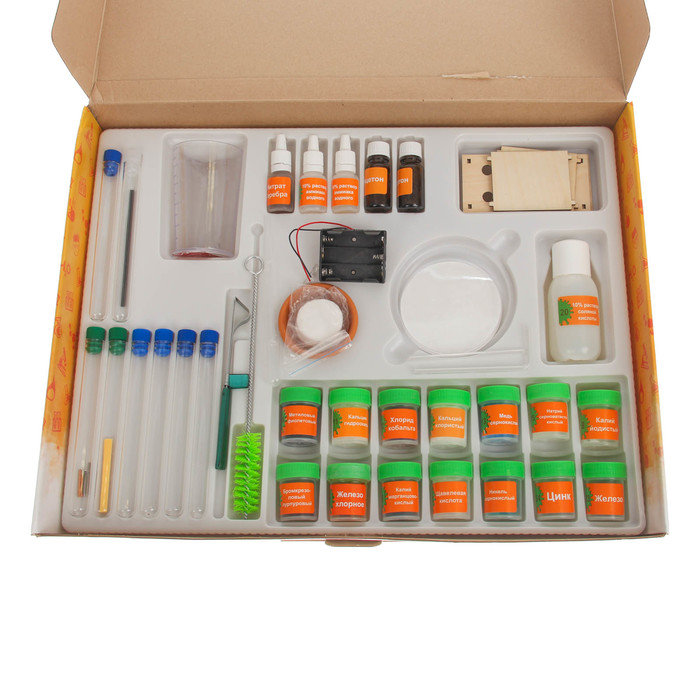 Набор для опытов и экспериментов "Секретная лаборатория"