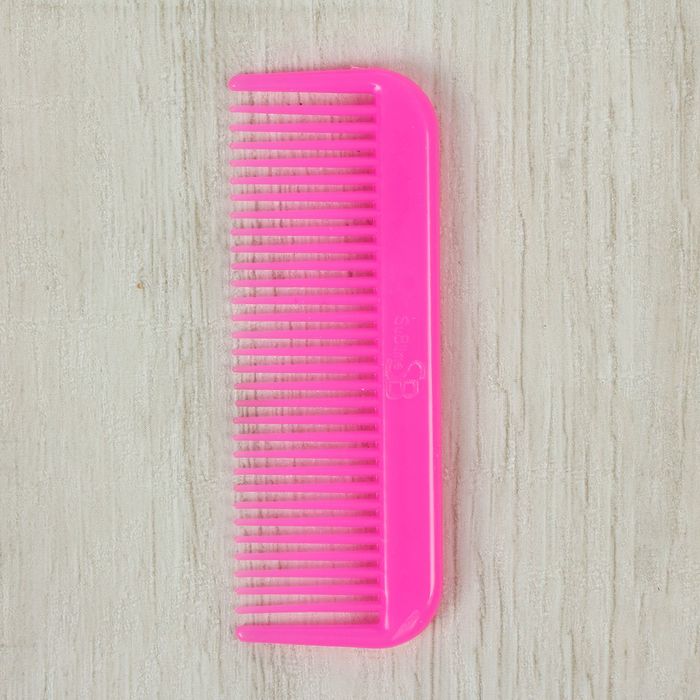 Расчёска-гребень, цвет розовый