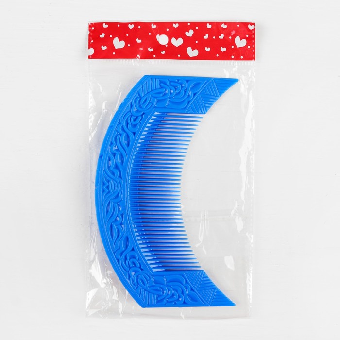 Расчёска-гребень, цвет синий