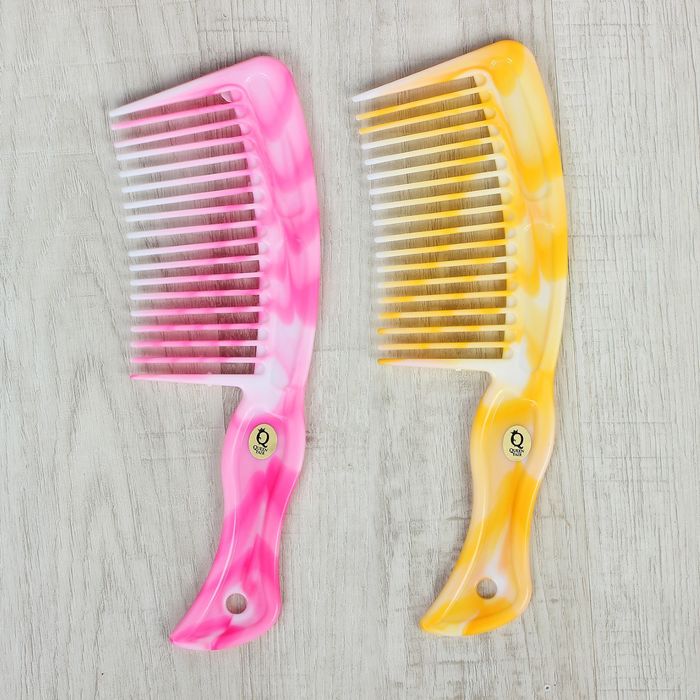 Расчёска с ручкой, цвета МИКС