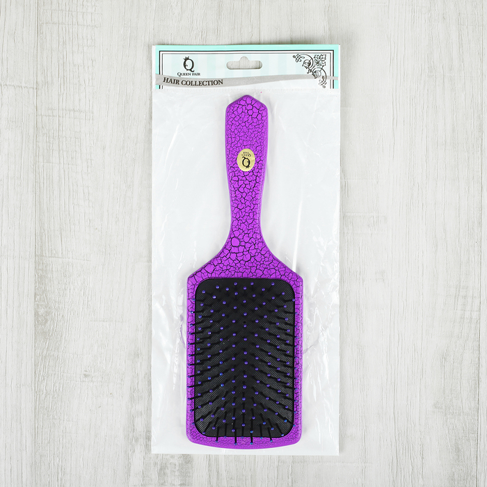 Расчёска массажная, широкая, цвета МИКС