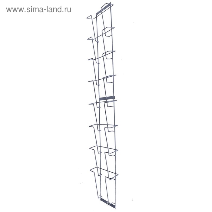 

Полоса для прайсов А4 на 8 карманов хром, 1450*250 мм