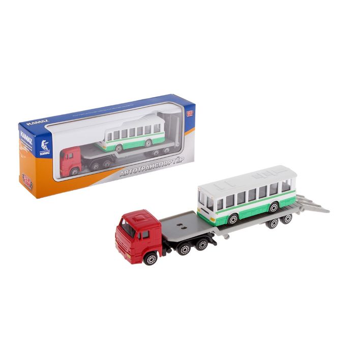 Машина металлическая "Камаз транспортер", МИКС