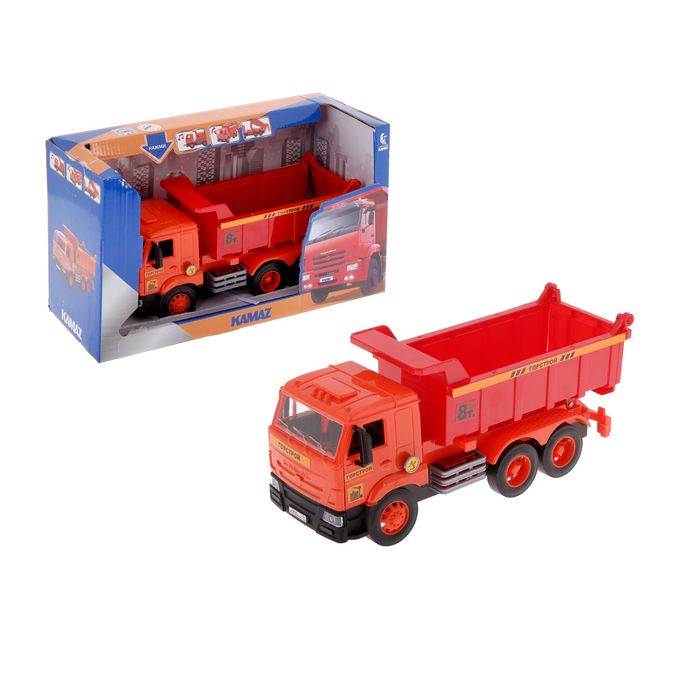 Машина инерционная "Самосвал", световые и звуковые эффекты, двери открываются, 25 см