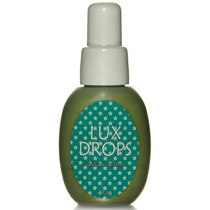 Жидкий жемчуг дропс 35 мл LUXART LuxDrops Золото зелёное