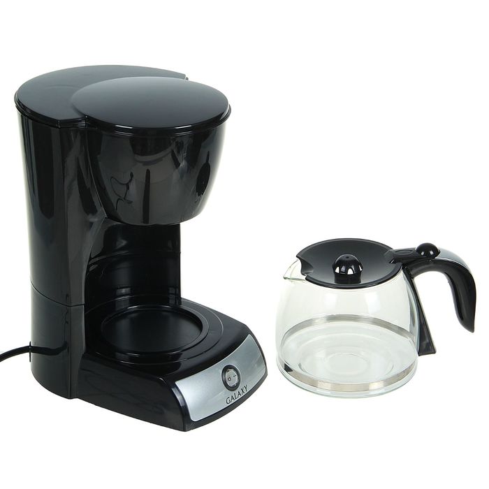 Кофеварка электрическая Galaxy GL 0703, 1000 Вт, 1.2 л, 220-240 В, 50 Гц