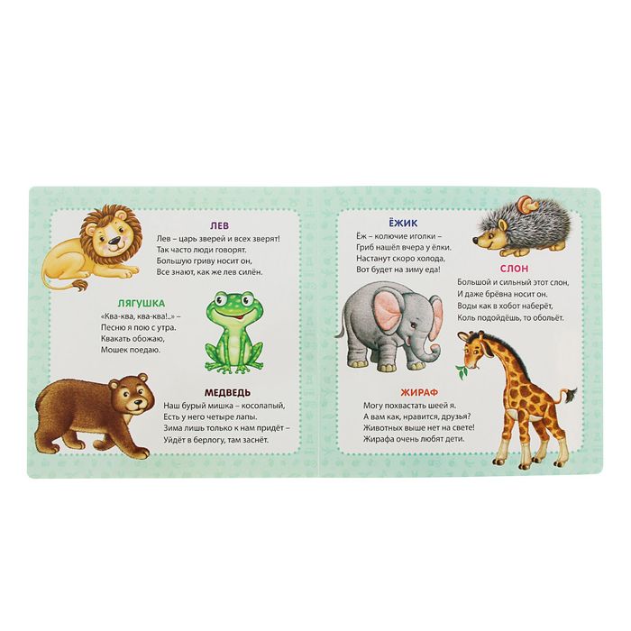 Моя самая первая книжка. Мои первые картинки и стихи