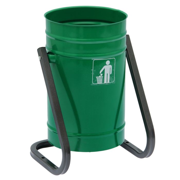 Урна 16 л "Уралочка", цвет зеленый