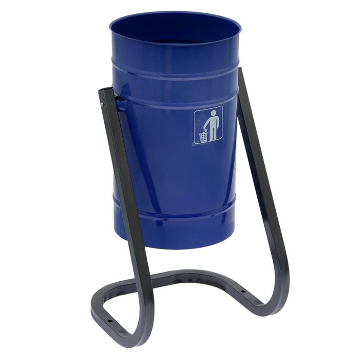 Урна 24 л "Уралочка", цвет синий