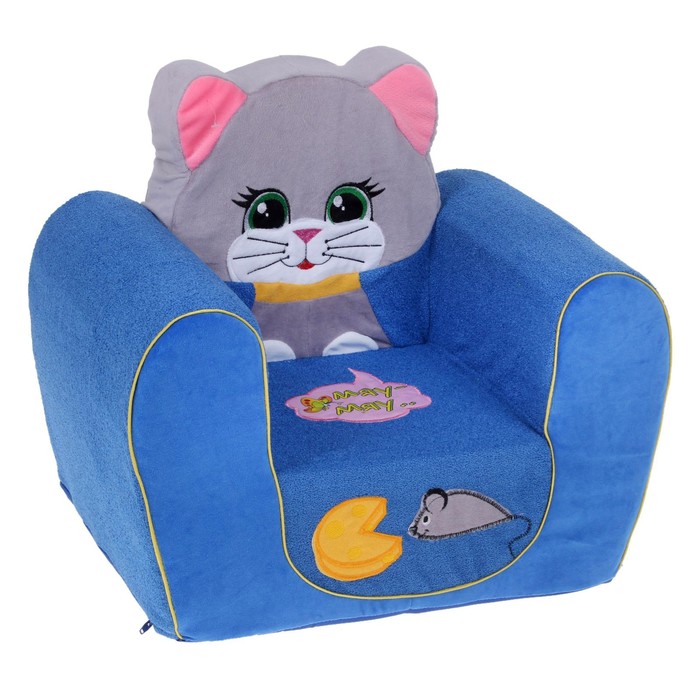 Мягкая игрушка «Кресло Кошечка» мягкая игрушка кошечка круглая