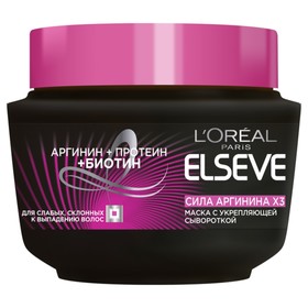

Маска для волос L'Oreal Elseve «Сила аргинина», укрепляющая, 300 мл