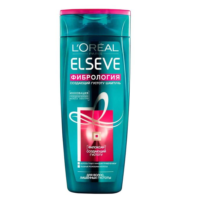 Шампунь L'Oreal Elseve "Фибрология", для густоты волос, 400 мл