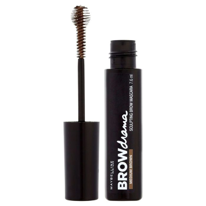 Тушь для бровей Maybelline Brow Drama, тёмный блонд, 7,6 мл