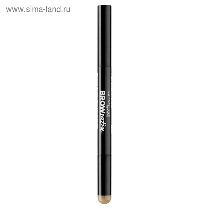 Тени-карандаш для бровей Maybelline Brow Satin, тон 01, темный блонд