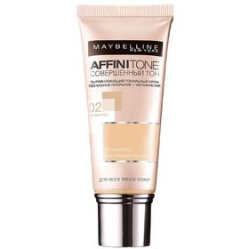 

Крем тональный Maybelline Affinitone «Совершенный тон» №02, слоновая кость