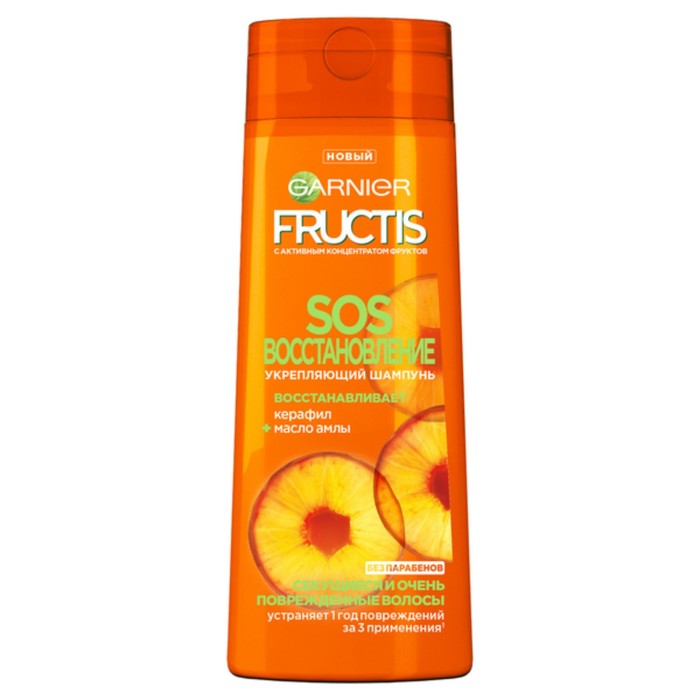 Шампунь для волос Fructis "SOS восстановление", 400 мл
