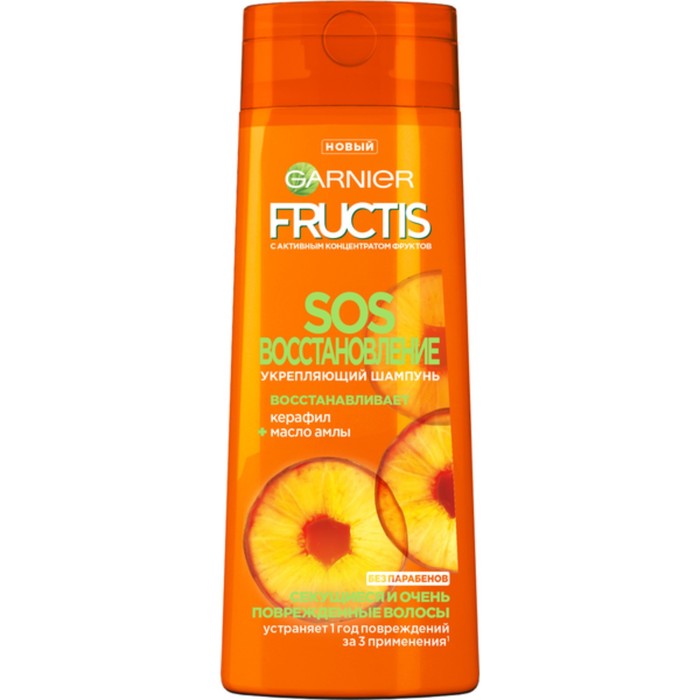 Шампунь для волос Fructis "SOS восстановление", 250 мл