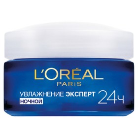 

Ночной крем для лица L'Oreal «Увлажнение эксперт», для всех типов кожи, 50 мл