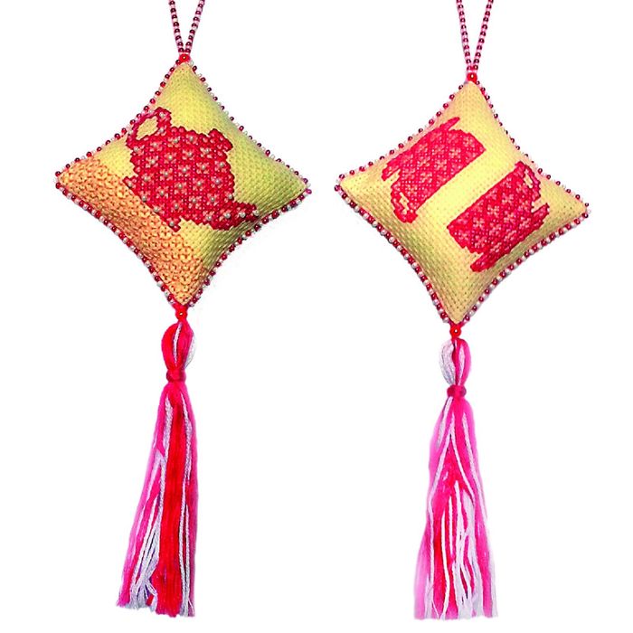 Набор для изготовления игрушки "Чайная церемония", розовый чай